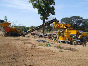 Ivory Coast, 40-tph diamond processing