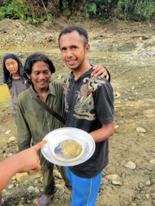 Indonesia, gold mining