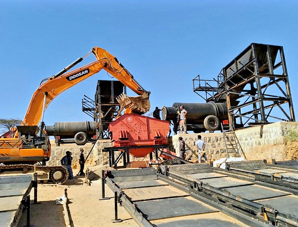 240-tph gold processing Ethiopia